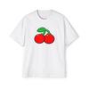 Cherry Graphic Tee | Minimalist Streetwear Cotton T-Shirt