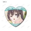 TV Anime "My Neighbor, Arya-san, Who Sometimes Whispers in Russian" Trading Scene Heart-Shaped Can Badges, Box of 10