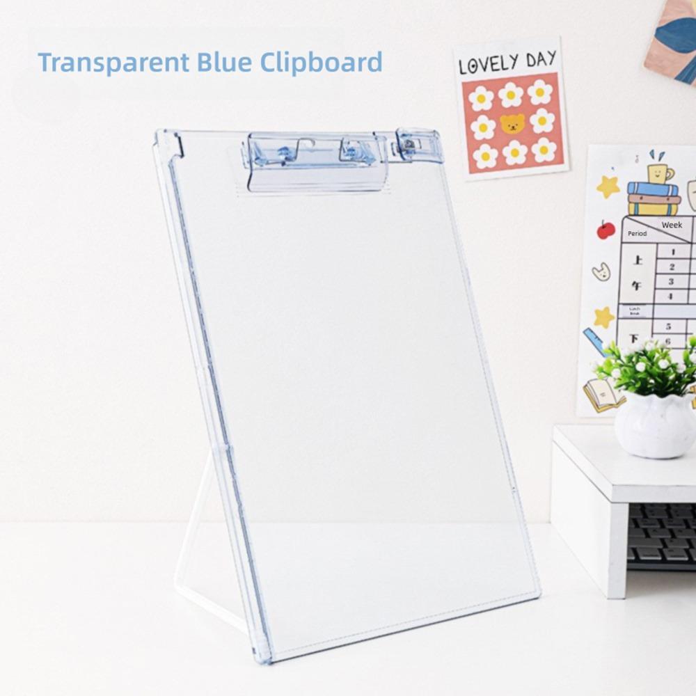 Thickening Writing Splint Transparent Plate Clamp High Quality Writing Board Clip  Gift