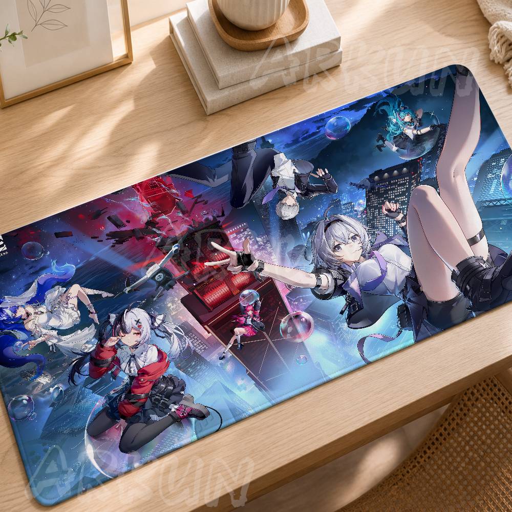 Cool Video Game Neverness To Everness Mouse Pad Nonslip Rubber Gamer Computer Mat Decoracion Deskmat Laptop Office Large Mat