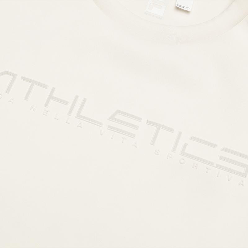 FILA Sweatshirt Men's Milk Tea Beige A11M441218FBG