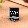 Creative Cartoon English Alphabet Series Alloy Brooch Fashion Versatile Metal Badge Clothes Accessories Clothing