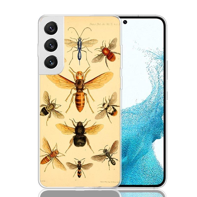 Bugs Bees Scientific Decomposition Phone Case For Samsung Galaxy S26 S25 Edge S24 S23 FE S22 Ultra S21 Plus S20 + Fundas Cover C