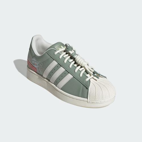 Adidas Originals SUPERSTAR II White/Green JR1331 Unisex Size