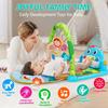 UMIKU Baby Gym Play Mats Baby Toys Tummy Time Mat Musical Activity Center for Newborn Infant Piano Babies Play Mat Music & Light Newborn Infant Gifts