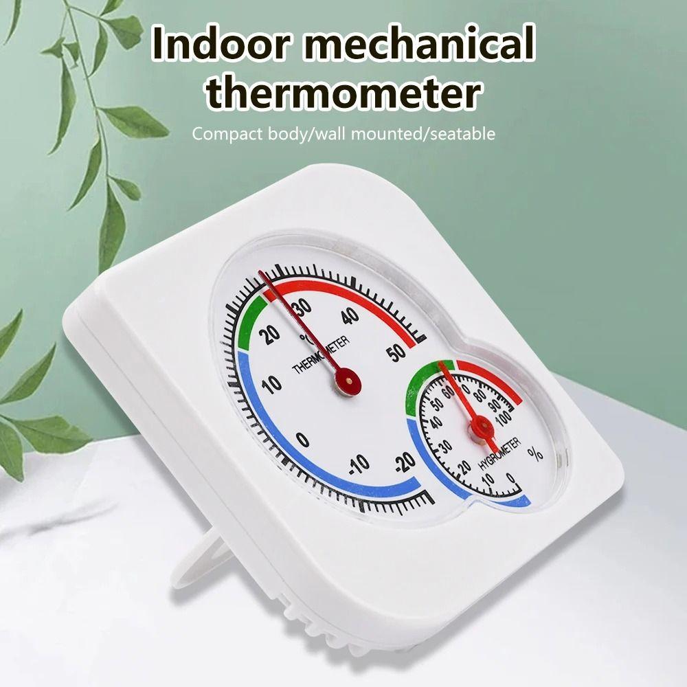 2 In 1 Hygrometer Pointer Temperature Humidity Meter Home Thermo-Hygrometer Baby Room