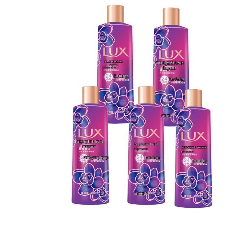 LUX Neon Orchid Luxurious Fragrance Shower Gel
