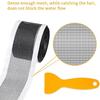 5/10 Meter Shower Floor Drain Filter Hair Catcher Strainer Kitchen Sink Sewer Outfall Stopper Disposable Bathroom Mesh Stickers
