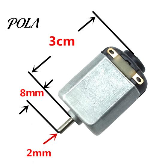 Silnik DC Mini Mikro Wysokiej Prędkości 3V 1.8W 14500 obr./min do Zabawek DIY, Hobby, Samochodów Smart