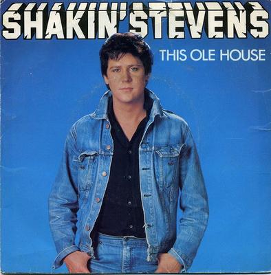 7-Zoll Schallplatte SHAKIN' STEVENS - This Ole House EPC9555 Epic 1981 UK Rock Gebraucht