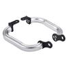 LEDISHUN Motorcycle Assist Side Grips for Kawasaki Z900RS and Z900RSCAFE Grips, (All Models) (Silver)