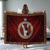 Tijuana Logo Print Flannel Blanket High Quality Warm Comfortable Cover for All Seasons Perfect for Gifts Home Decor