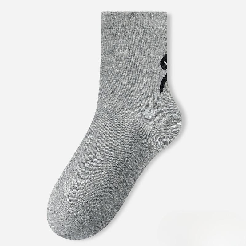 

Женские весенне-осенние тонкие повседневные носки-гольфы с бантом на каблуке в студенческом стиле 1 pair серый