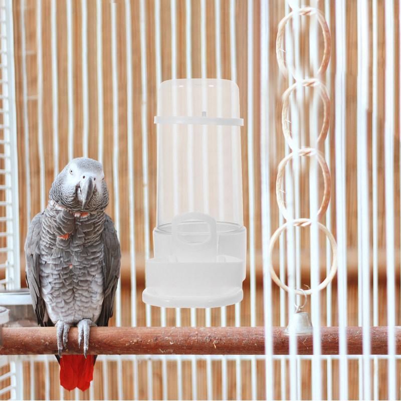 Automatic Parrot Water Dispenser 480Ml Large Capacity No Mess Bird Cage Feeder Parakeet Budgie Cockatiel Drinking Water Bowl