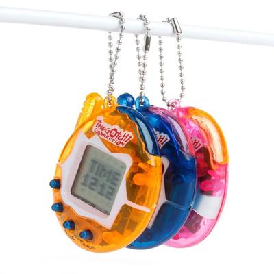 1 Adet 90'lar Nostaljik 49Pets Sanal Siber Evcil Hayvan Oyunu Çocuk Oyuncağı Anahtar Tamagotchi Tokaları
