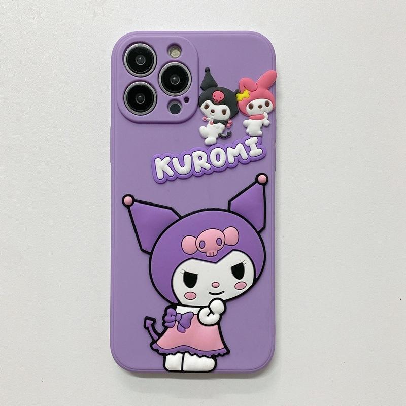 Samsung S25FE mobile phone case for foreign trade, cute Melody xcover5 Kulomie M14 three-dimensional cartoon woman