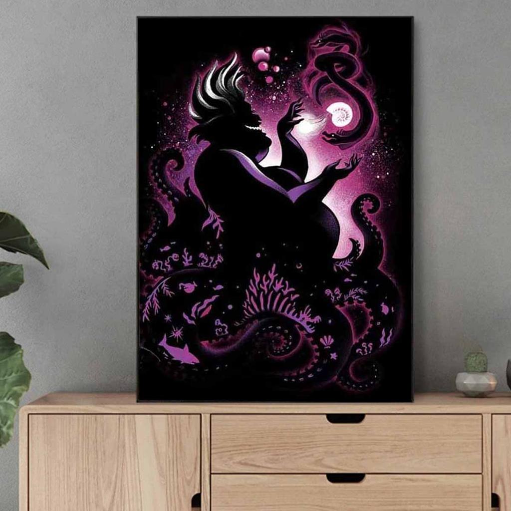 Full Round Diamond Painting Demons and Snakes Art Rhinestone Picture Mosaic DIY 5D Cross Stitch Embroidery Home Decoration