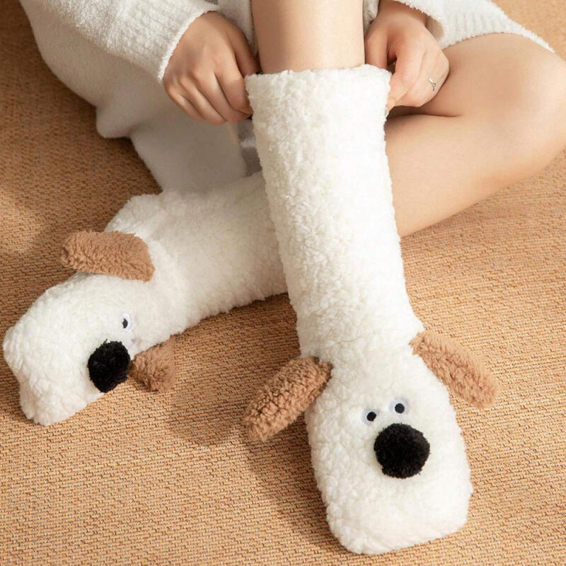 Fleece Warm Puppy Warm Socks Sleeping Socks