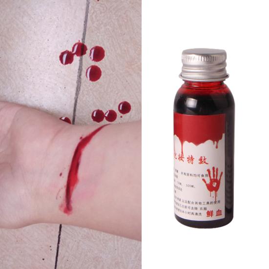 30ml Ultra Realistisch Nepbloed Halloween Feest Decor Menselijke Vampier Simulatie