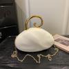 French Evening Handbag for Women Fashion Chain Shoulder Messenger Bag Wedding Party Clutch Purse Ladies Dinner Bag