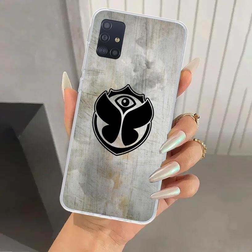 Music Festival Tomorrowlands Phone Case for Samsung Galaxy A52 A32 A22 A12 A02S A50S A30S A10S Note 20 Ultra 10 Plus S10 A31 A20