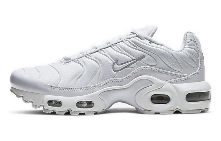 

Nike Air Max Plus White Metallic Silver Gs CW7044-100 38