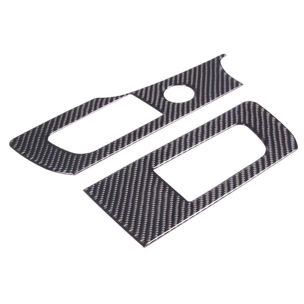 For Porsche Taycan    2022 Soft Carbon Fiber Car Side Air Vent Outlet Cover Trim Sticker Car