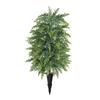 Artificial Christmas Ground Stake Tree - Realistic Shrub for Garden Yard Decoration