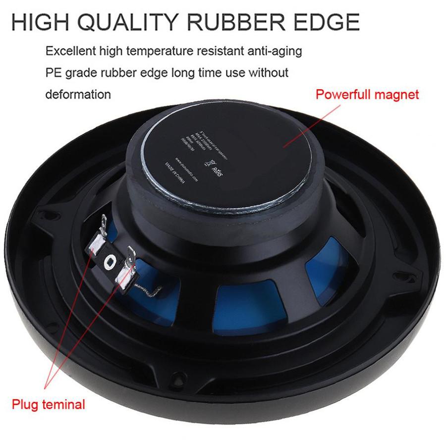 2Pcs 3 Way Car Coaxial Horn Hifi Full Frequency Stereo Audio Music Loudspeaker