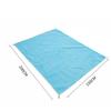 Beach Towel - SHOP-STORY - XXL 200 X 150 Cm - Sandproof - Blue - Synthetic