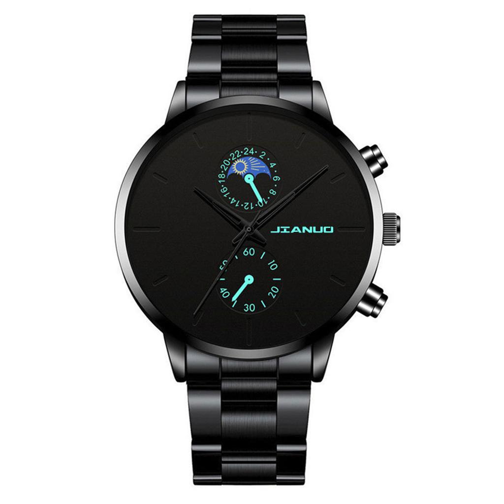 Men's  Luminous Running Alarm Clock Watch