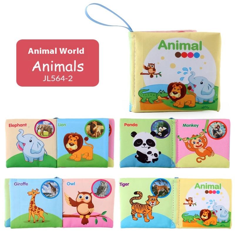 1 Adet Montessori 3D Dokunma Hissi Yüksek Kontrastlı Kumaş Kitap Yumuşak Bebek Kitapları Oyuncakları Duyusal Erken Öğrenme Oyunları Çocuk Eğitici Oyuncak