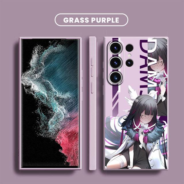 Husă de telefon Genshin Impact Peoples pentru Samsung Galaxy S20 Fe S23 Ultra S10e S9 Plus S8 S21 5g S10 S22 Husă lichidă pătrată de lux