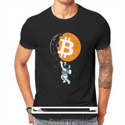 Kryptowährung Krypto Miner Bitcoin BTC Design Rundhals T-Shirt Erwachsene Übergröße Herrenbekleidung Harajuku Crew Fitness T-Shirt