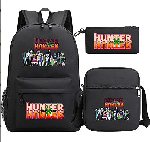 Animation, Full-Time Hunter, Young Students, School Bags, Men'S And Women'S Leisure Travel, Backpacks, Trendy Computer Bags