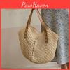 Straw Bag Shoulder Summer Yogodlns For Women Rattan Handmade Beach Bags Vacation Woven Tote Bag Travel Large Capacity Armpit Bag