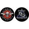 Avenged Sevenfold Skull Digital Turntable Slipmat (Pack of 2)