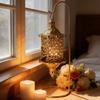 Retro Iron Birdcage Hanging Lantern Tealight Candle Holders Stand With Artistic Openwork Baroques Designs Home Decors