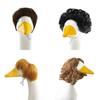 Pet Duck Entertainmentstyle Head Wig With Hightemperature Silk For Gifts Parties