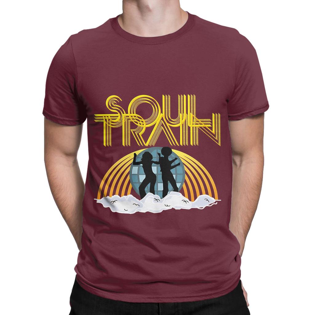 American Vintage Retro Music TV 80s Style Show Novelty 100 Cotton TShirt Soul Train Tees Tops For Unisex