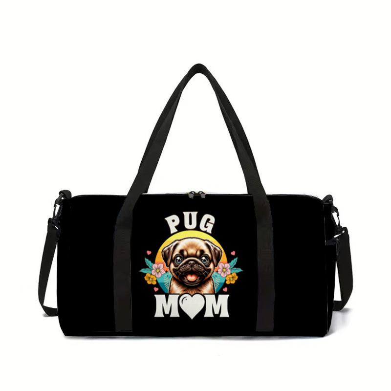 Borsa da Viaggio Sportiva Fitness Classica a Spalla Borsa a Tracolla Grande Capacità con Stampa Cartone Animato Borsa portaoggetti