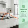 360° Rotating Faucet Extender Pipe Wash Basin Flexible Hose Portable Lengthening Tube  Kitchen