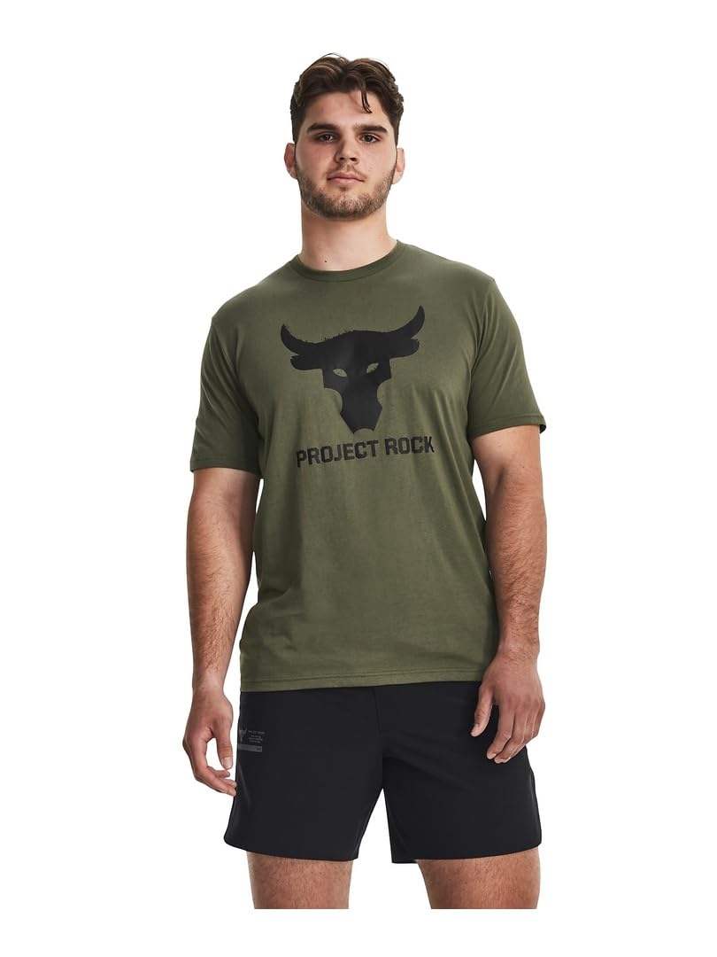 

UA PJT ROCK BRAHMA BULL SS Морской оливковый черный LG [Under Armour]