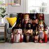 Christmas Tree New Year Nutcracker Cartoon Fairy Tales Blanket,Soft Throw Blanket for Home Bedroom Bed Sofa Cover Child Gift