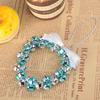 Christmas Bells Hanging Decor Small Size Bell Pendant For Tree Door Home Office Decoration Silver Blue Style