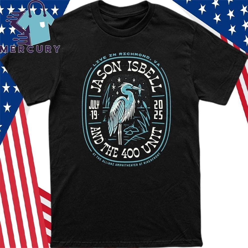Jason Isbell And The 400 Unit July 19 2025 In Richmond VA Shirt L