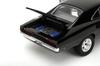 Jada Toys Rychle a zběsile True Spec Series 1970 Dodge Charger Černý hotový produkt JADA33721 a 1/24 F&F R/T (Pravá specifikace)