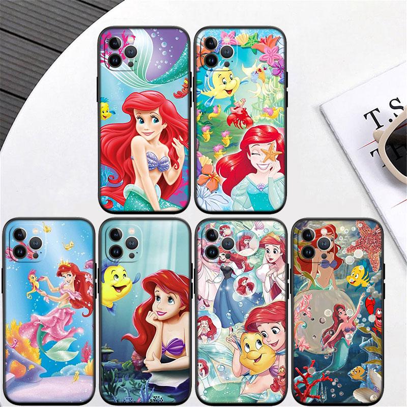 The Little Mermaid Phone Case for Samsung Galaxy Note 10 20 S23 S22 Ultra FE Plus M06 M15 M16 M35 M55