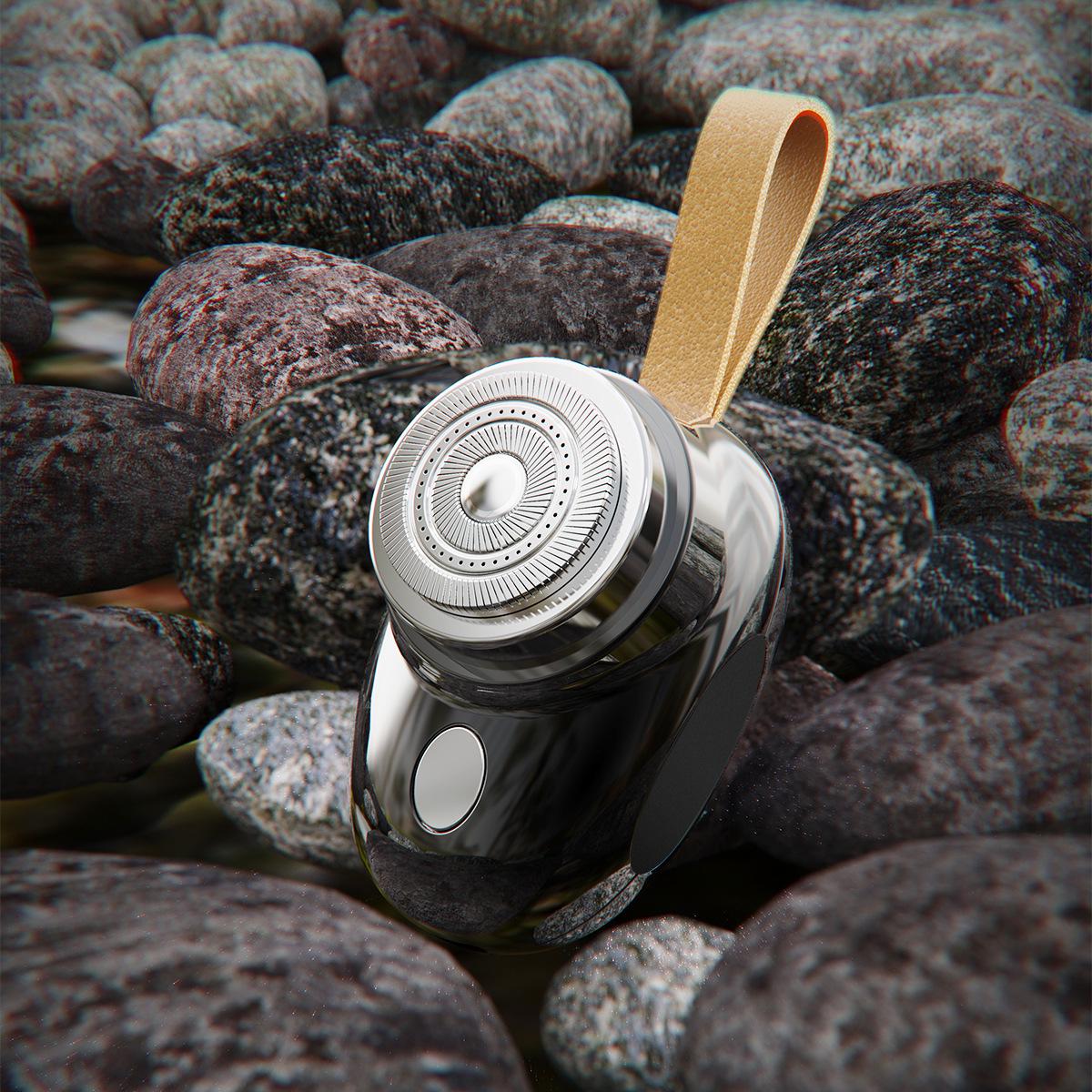 

2025 USB цифровой дисплей мини электробритва: Моющийся, портативный, трансграничный дизайн шнурка