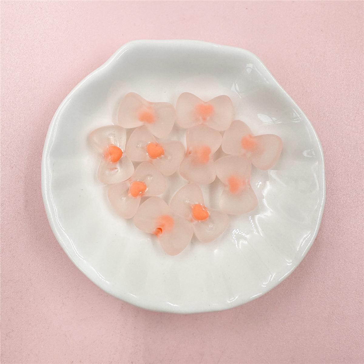 

10 шт 10*15,8 мм модные свободные матовые банты бусины для DIY браслеты брелок ожерелье изготовление ювелирных изделий для ювелирных аксессуаров оранжевый